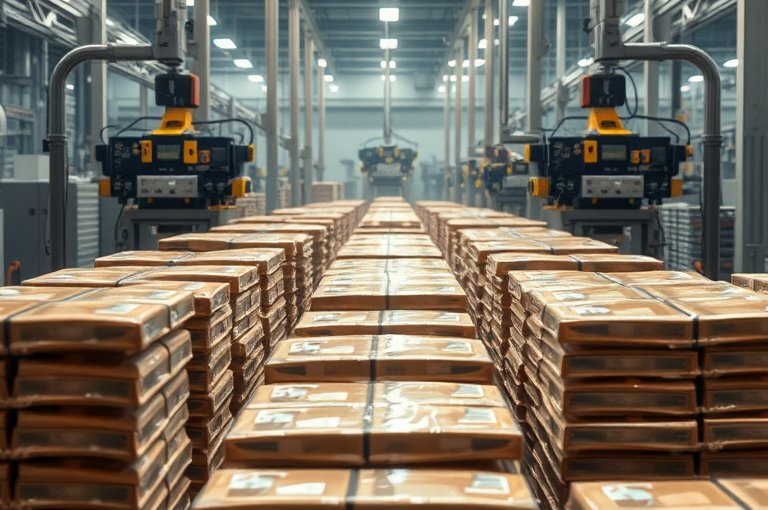 鋰電池自動包裝上下料問題