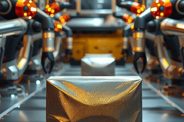 全自動桶裝成件碼垛機器人