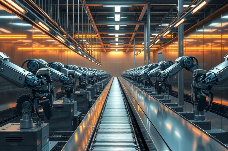 智能碼垛機器人助力高效自動化