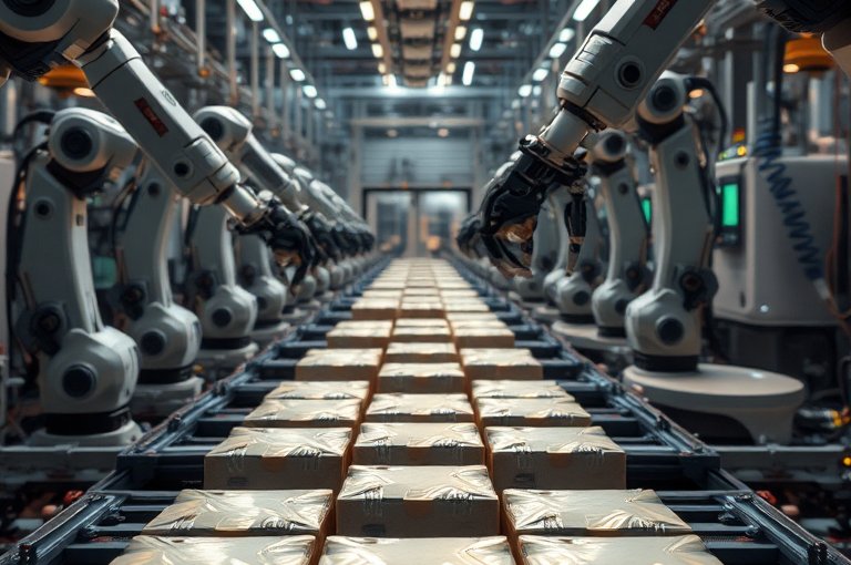 智能自動化堆垛機設計